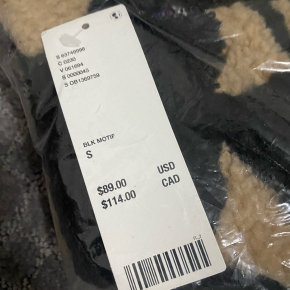 Urban Outfitters Sherpa Zip Jacket NWT Size S - Picture 7 of 8